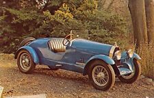 Postcard - 1926 Bugatti Type 38 Roadster - Blue - Unused picture