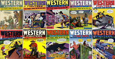 1948 - 1949 Western Fighters Comic Book Package - 11 eBooks on CD picture
