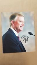 Dan Quayle Autographed Photo 8x10 Politics Politician vice president USA picture