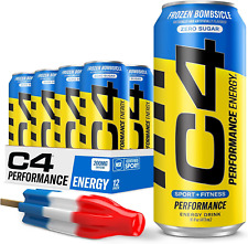 C4 Energy Drink 16Oz (Pack of 12) - Frozen Bombsicle - Sugar Free Pre Workout Pe picture