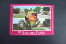 Railfans2 692) Postcard, Williamsburg Virginia Governor's Palace, Raleigh Tavern picture