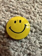 Vintage smiley face pin picture