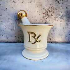LARGE Ceramic Rx Mortar and Pestle by Blair picture