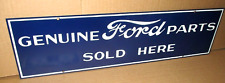 FORD - Genuine Parts - Sold Here --- THICK HEAVY SIGN --- BIG 22