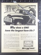 1953 ADVERTISING for GMC Pick-up truck picture