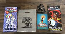 2024 Heroes Convention Madman Doctor Strange 8.75 x 17 Posters, Lanyard, Program picture