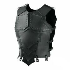 Viking Knight Real Leather Breastplate Medieval Body Armor Cosplay Costume LARP picture