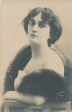 Young Woman Lavergne Reutlinger 1902 Real Photo Postcard rppc – udb picture