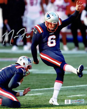 Nick Folk New England Patriots Autographed 8x10 Photo Full Time coa picture