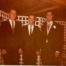 2U Photograph 3 Handsome Men Wedding Party Men Groom Groomsmen Best Man 1970s picture