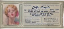 Café Loyale. Fifth Ave at 43rd St. Dancing, Orchestra. Lost Restaurants of NYC picture