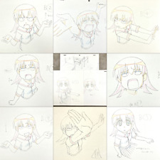 Azumanga Daioh Tomo Takino Original Anime Production Genga Sketch Douga Cel picture
