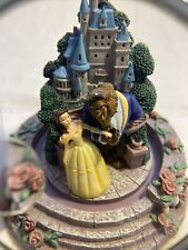 1990s Disney Beauty & Beast Maurice Enchanted Castle Figurine Under Glass Dome picture