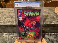 NICE SPAWN #1 CGC 9.8 COMIC BOOK 1st APPEARANCE SPAWN white pages WOW picture