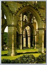 Postcard Arcades at East End of Rievaulx Abbey North Yorkshire   A 12 picture