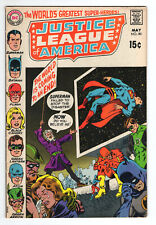 Justice League Of America #80 Fine Plus 6.5 Superman Green Arrow Flash 1970 picture