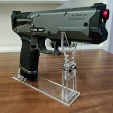 Premium Pistol Revolver Display Stand/Weapon Stand/Clear Gun Holder/Adjustable picture