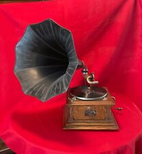 Antique Victor Type 111 disc phonograph  picture