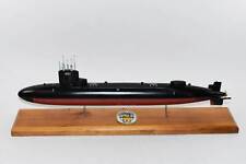 USS Richard B. Russell SSN-687 Submarine Model, US Navy, Scale Model, Mahogany picture