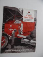 c.1950s International Harvester 51 Power Forage Feeder Brochure Vintage Original picture