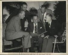 1949 Press Photo New York Yankees Officials Meet In St Petersburg, FL picture