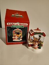 Hallmark 1987 Light And Motion Kringle's Toy Shop Ornament  picture