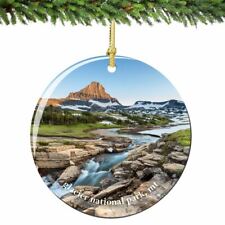 Glacier National Park Christmas Ornament Porcelain picture