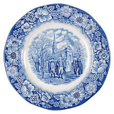 Staffordshire Liberty Blue Salad Plate 693844 picture