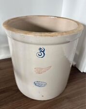Red Wing Crock #3 Vintage Stoneware picture