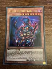 LED5-EN001 Curse Necrofear Ultra Rare 1st Edition LP Yugioh Card picture