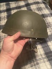 WWII British MK1  Paratroop Helmet With Leather Chinstrap (Repro) Size 7-3/4 picture