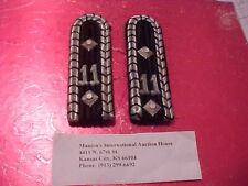 W.W.2. GERMAN RAILROAD RAILWAY PROTECTION SHOULDER  BOARDS UNUSED picture