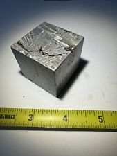 424g Aletai iron meteorite cube With All The Inclusions picture