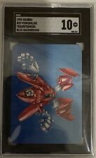 Powerglide 1985 Hasbro Transformers Card #29 Blue Variant SGC 10 GM Autobots picture
