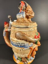 Ram in Barrel Pottery Figural Stein picture