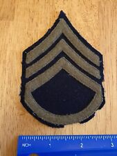 Inter War 1920’s-30’s US Army Sergeant Enlisted Rank Insignia Patch Felt INV1566 picture