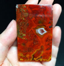 TOP 28G Natural Warring States Red Agate Crystal Stone Mineral Specimen ZZ252 picture