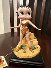 Rare Vintage 2000 Betty Boop Cave Woman Figure picture