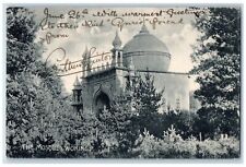 c1910's The Mosque Woking England, Jamaica Plain MA Posted Antique Postcard picture