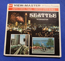 Gaf Color A274 Seattle Washington Famous Cities Series view-master Reels Packet picture