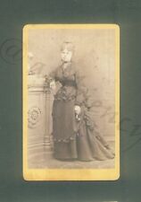 C. SZATHMARI 1893 Bucharest Romania LADY IN VICTORIAN DRESS 19thcentury SZATMARY picture