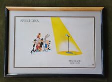 Mel Blanc 1989 Warner Brothers Looney Tunes “Speechless” Framed Print Art 31×22 picture
