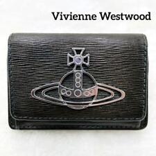 Very beautiful rare Vivienne Westwood trifold wallet big orb green picture