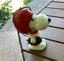 Vintage 1958, 1966 Japan Antique Snoopy Football Player Christmas Tree Ornament picture