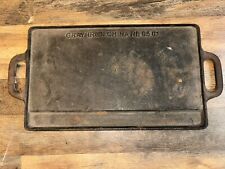 Vtg Dry Fry Griddle Cast Iron picture