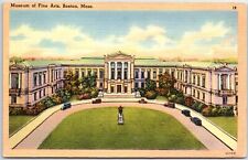 VINTAGE POSTCARD THE MUSEUM OF FINE ARTS AT BOSTON MASS c. 1930s picture
