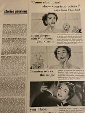 Joan Crawford, Woodbury Cold Cream, Vintage Print Ad picture