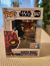 Funko Pop Star Wars Darth Maul #647 NYCC 2023 Limited Edition Vaulted picture