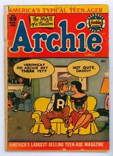 Archie Comics #55 VG- 3.5 Archie Publications 1952 Old Book , Inuendo cover picture