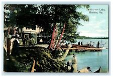 1912 Nickerson Lake, Houlton, Maine ME Unposted Vintage Postcard picture